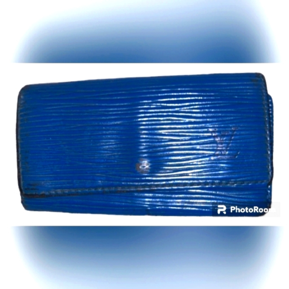 AUTHENTIC LOUIS VUITTON EPI LEATHER KEYHOLDER GUC UNISEX